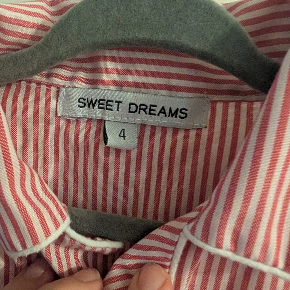 Sweet Dreams Classic Striped‎ Pajama Set